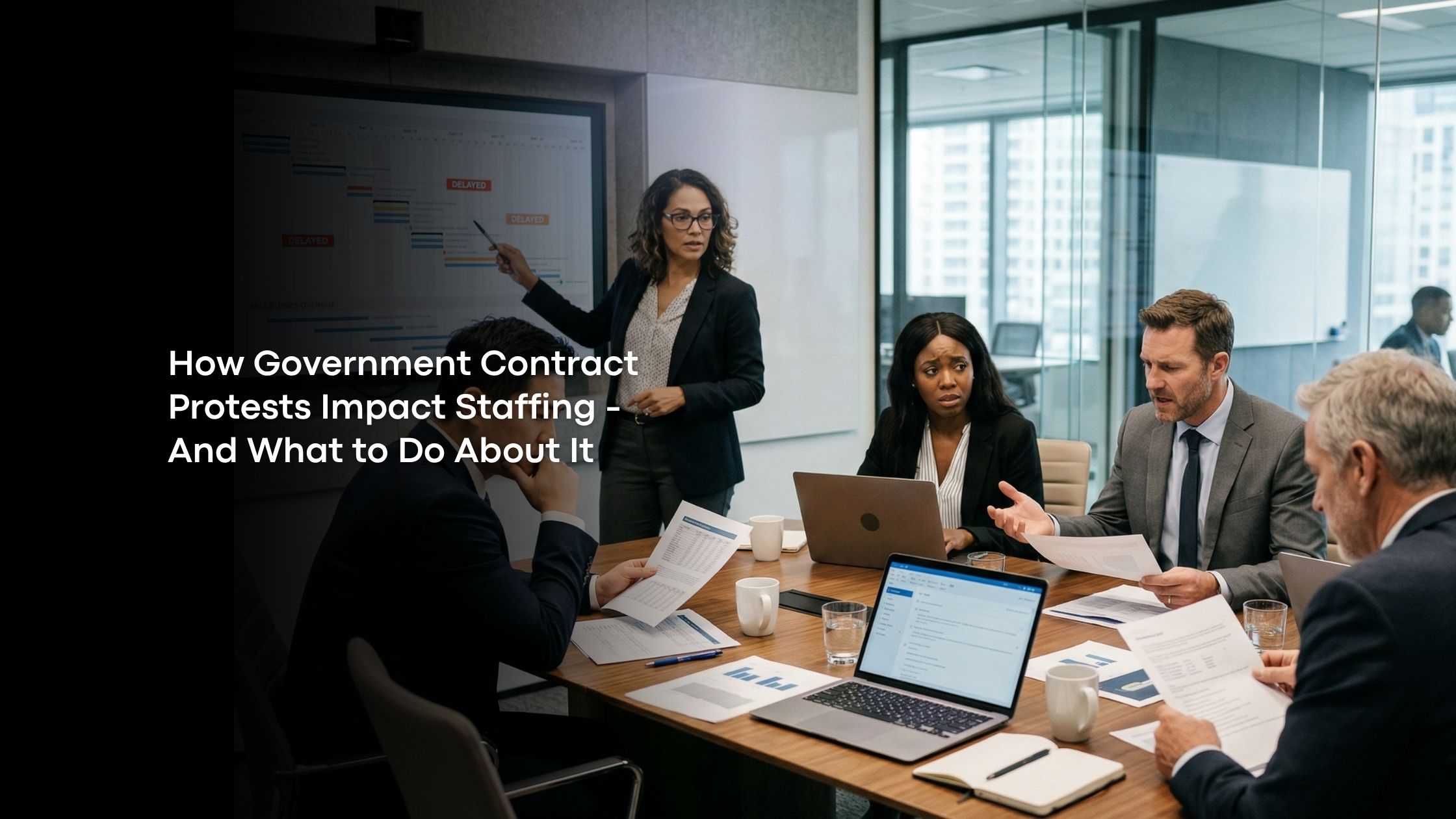 How Government Contract Protests Impact Staffing - And What to Do About It
