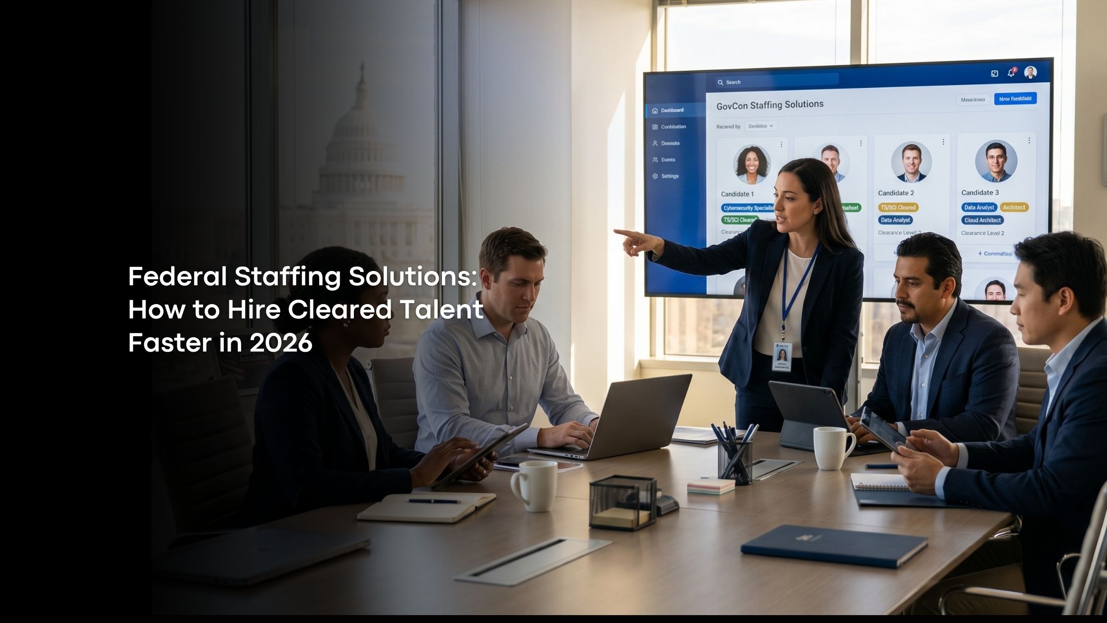 Federal Staffing Solutions: How to Hire Cleared Talent Faster in 2026
