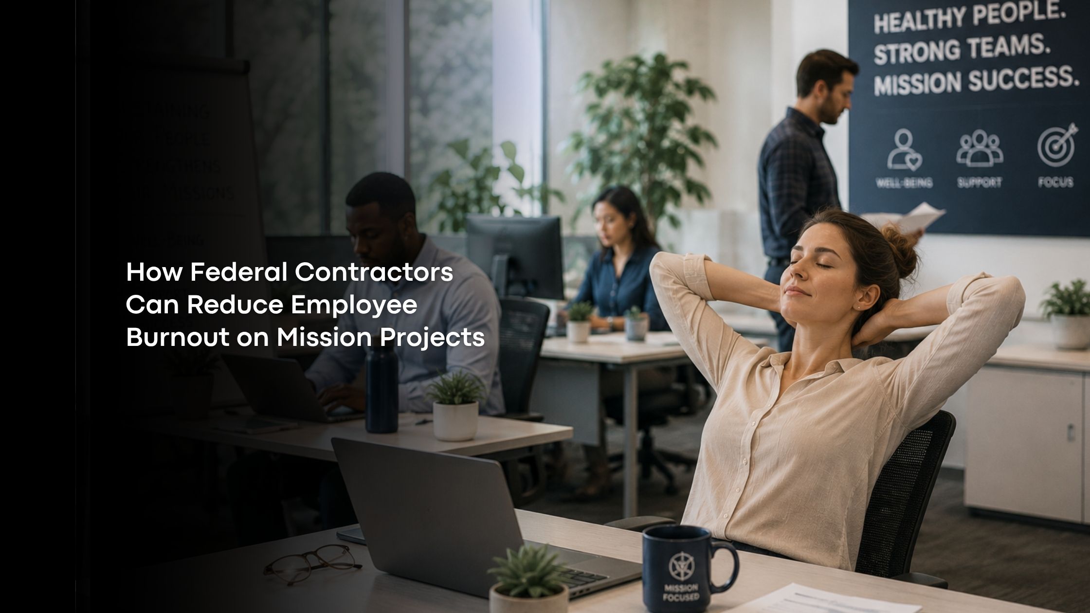 How Federal Contractors Can Reduce Employee Burnout on Mission Projects